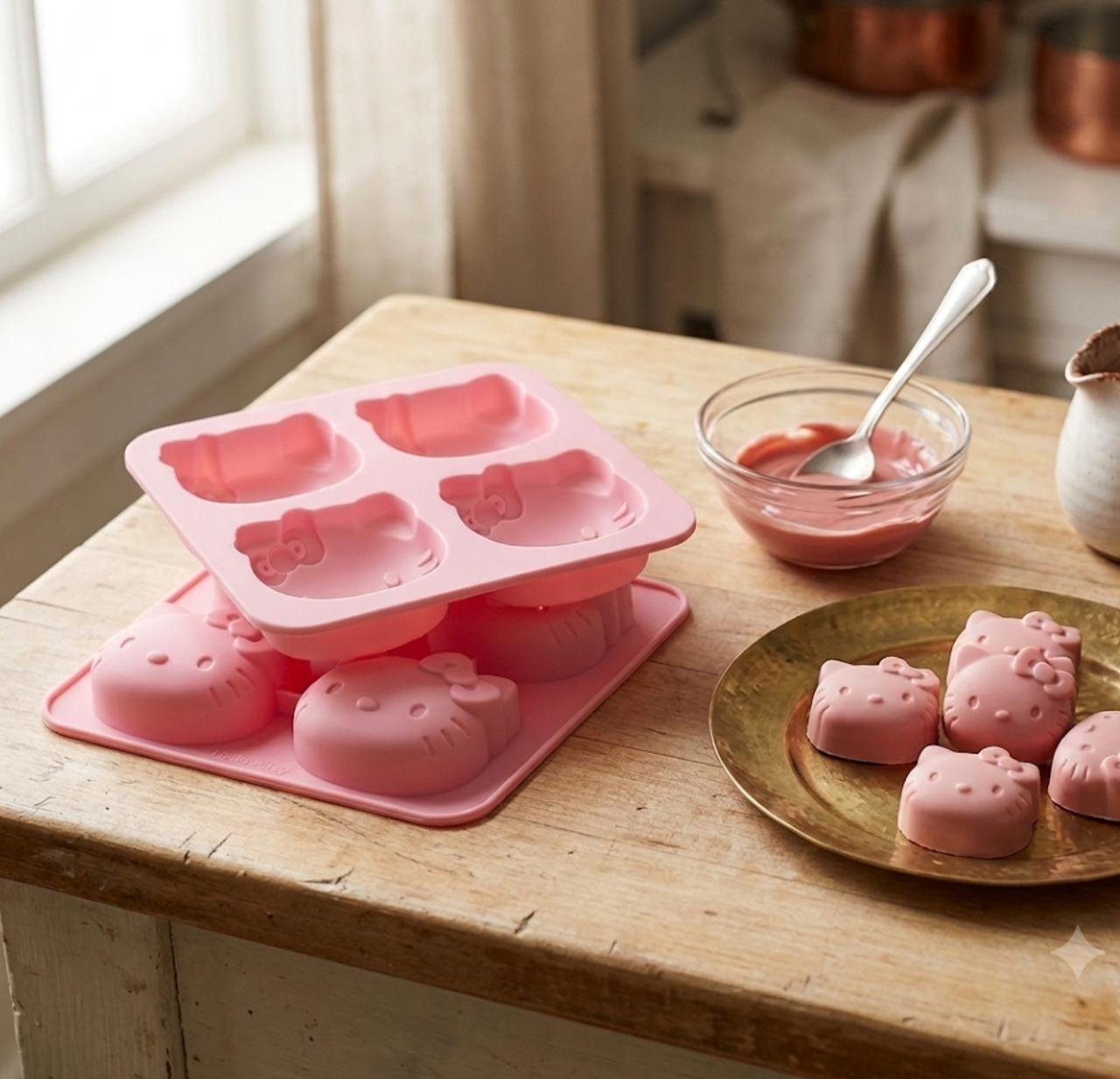 Forma de silicone Hellow Kitty