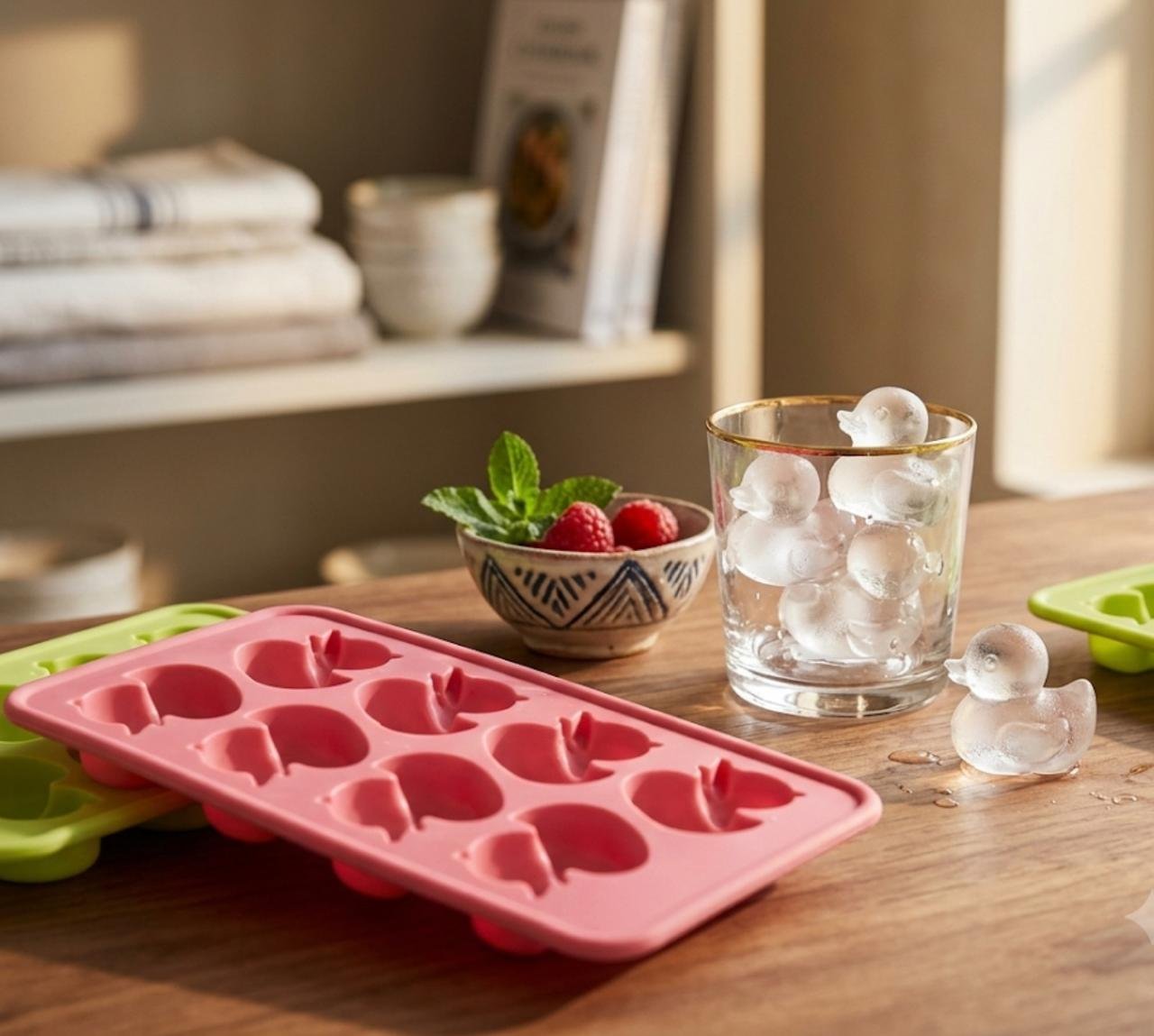 Forma de silicone patinho