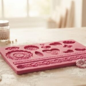 Molde de silicone para pasta americana Amor