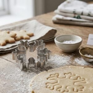Cortador de biscoito floco de neve