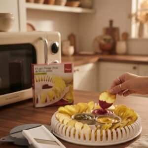 Kit batata chips para microondas