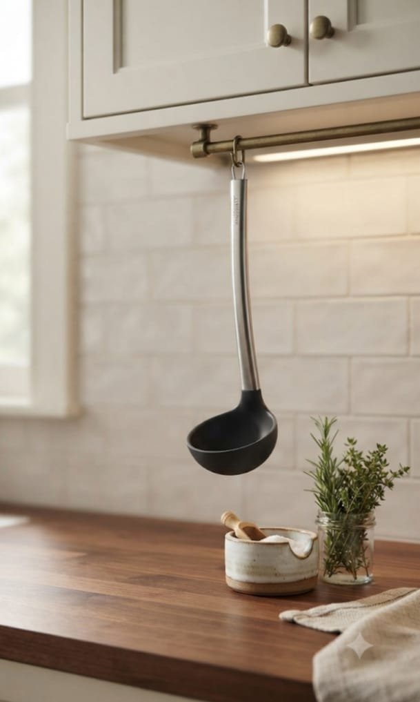Concha de inox e silicone