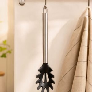 Colher para espaguete inox silicone