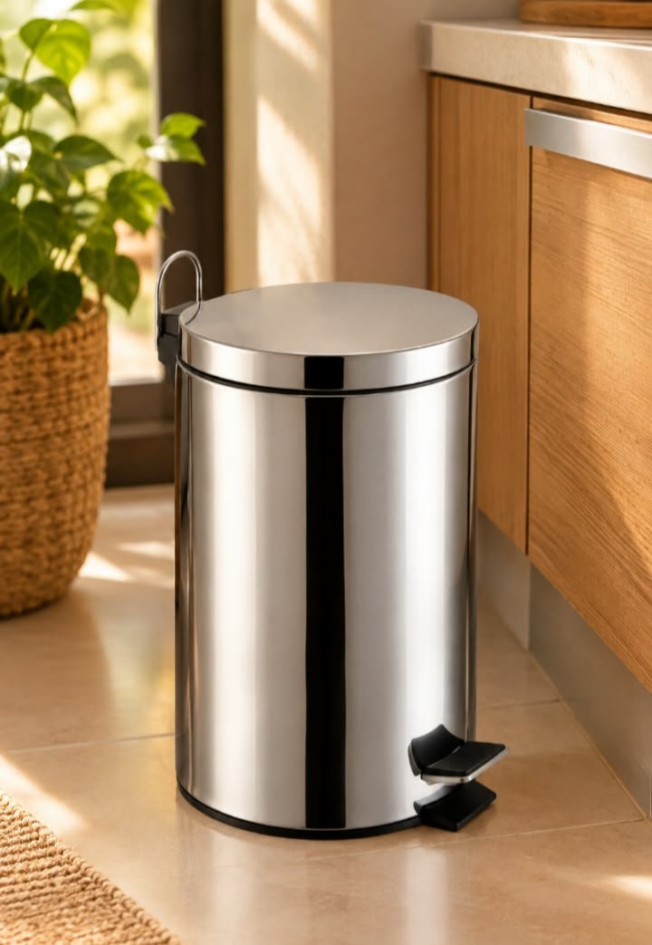 Lixeira 5L Inox