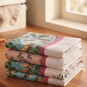 Conjunto 4 Panos de Prato Estampas